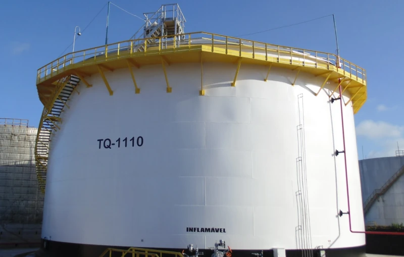 Construção do Tanque TQ-1110 – Base de Fortaleza (BAFOR)